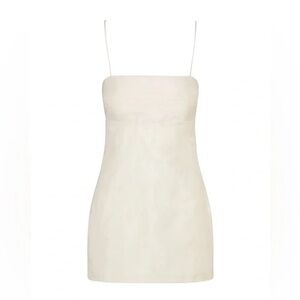 Realisation Par Cream Mini Dress